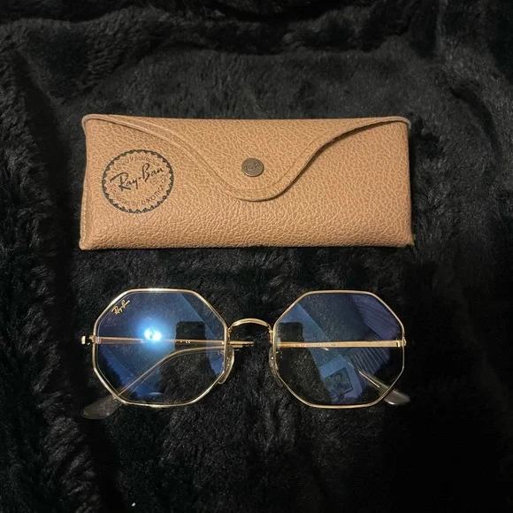 Ray-Ban | Accessories | Rayban Octagon 972 Bluelight Glasses  display picture 1